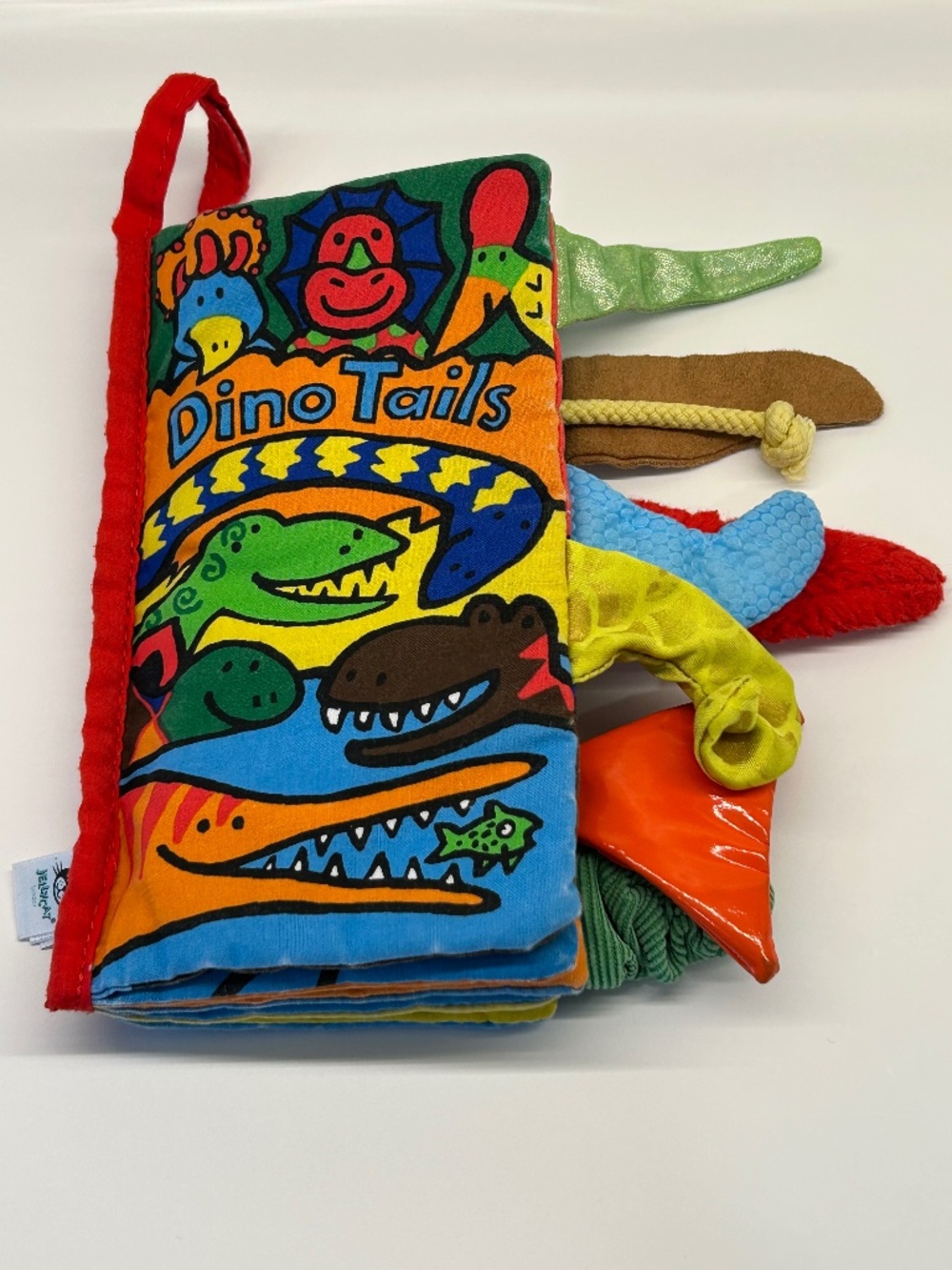 Jellycat Activity Tails Soft Book Series Dino Tails (#1)